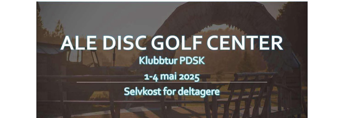 Klubbtur til Ale Disc Golf Center